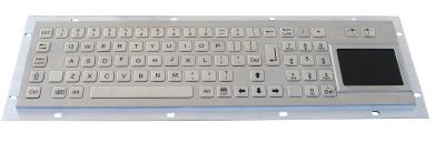 China Panel mount keyboard , Industrial Keyboard With Touchpad for information kiosk for sale