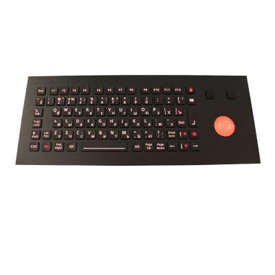 China Vandal proof industrial & marine level keyboard with adjustable industrial backlight for sale
