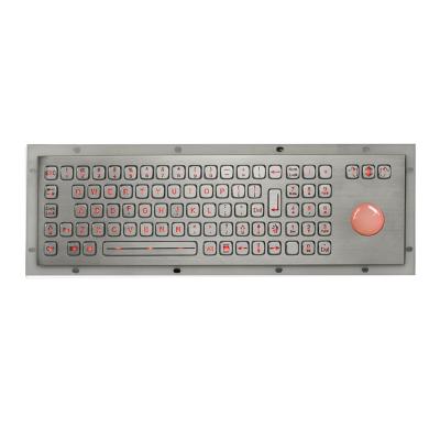China Computador industrial teclado Backlit de USB à venda