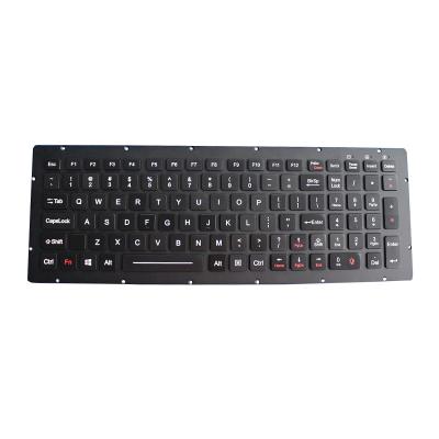 China Custom Ruggedized Keyboard Vandal Proof Waterproof Backlight Keyboard for sale