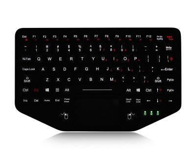 China Silicone Membrane Switch Keyboard Touchpad With USB PS2 connection for sale