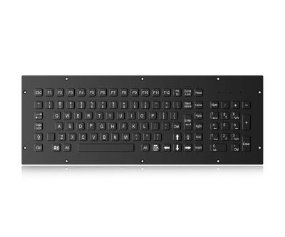 China EMC Rugged Keyboard Durable Black Titanium Electroplated Military Keyboard for sale