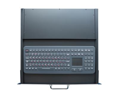Китай IP65 Динамическая промышленная клавиатура клавиатуры прочная PS2 USB с сенсорной панелью продается
