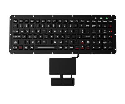 China 102 Keys EMC Keyboard, Waterproof Dustproof Military Keyboard for sale