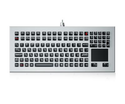 China Industrial Keyboard With Touchpad And IP68 Dynamic Waterproof Technology for sale