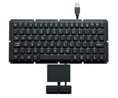 中国 Sealed and Durable Industrial Keyboard With Touchpad and 2 Mouse Keys for Harsh Environment 販売のため