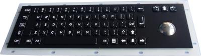 China Custom Panel Mount Keypad Black Titanium Support PS2 / USB 2.0 Mm Key Travel for sale