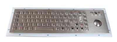 China Ruggedized Metallic Panel Mount Keyboard IP67 Waterproof  73 Keys for sale