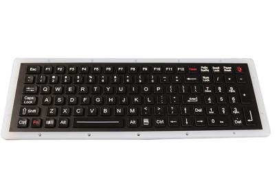 China Military Industrial Backlit Keyboard 100 Keys IP67 Waterproof With Numeric Keypad / FN Keys for sale