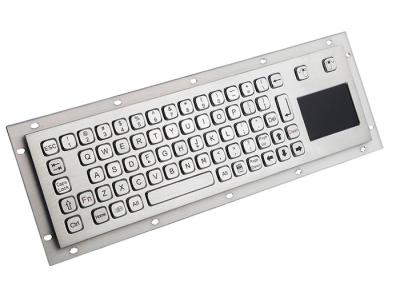 China Waterproof Keyboard with Mouse Touchpad Stainless Steel for Kiosk for sale