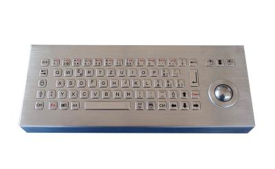 China Teclado industrial de escritorio del metal de 71 llaves con el enchufe de la conexión USB  en venta