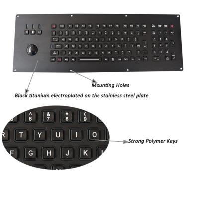 China Dynamic IK09 Waterproof Computer Keyboard Panel Mount 20000H MTBF for sale