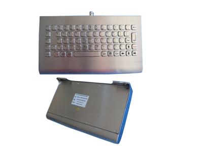 China Wall Mount SUS304 IP68 Rugged Industrial Metal Keyboard for sale