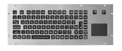 China Marine Console áspera PS2 USB prendeu o teclado do metal da compatibilidade eletrónica à venda