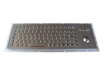 China 400DPI USB Industrial Ruggedized Keyboard IP65 Mechanical Trackball for sale