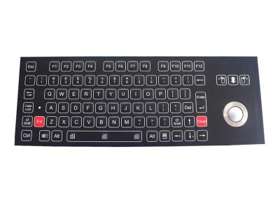 China Dynamic Industrial Membrane Keyboard IP67 81 Keys 800DPI for sale