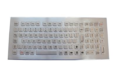 China 99 Keys Industrial Metal Keyboard Stainless Steel Numeric Keypad FN Keys IP68 for sale
