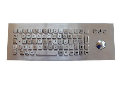 China IP67 SS Industrial Keyboard With Trackball Washable PS2 USB for sale
