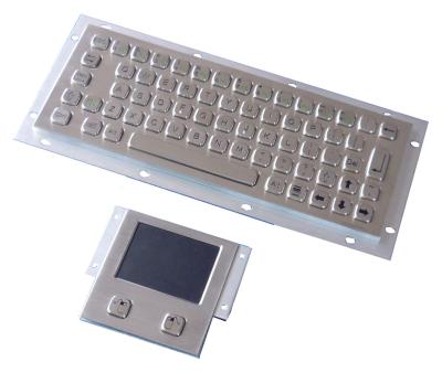 Chine Le clavier industial à l'épreuve du vandalisme intègrent l'interface USB ou PS/2 de dispositif de pointage de touchpad à vendre