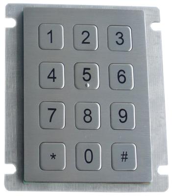 China IP65 RS232 explosion proof stainless steel numeric keypad for gas machine for sale