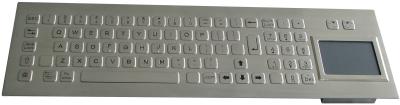 China 81 Keys Industrial Keyboard With Touchpad Laser Engraved Graphics PS/2 Or USB Interface for sale