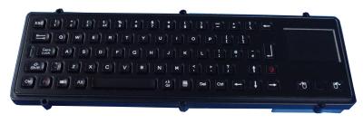 中国 タッチパッド/人間工学的のタッチパッドのキーボードが付いている軍および産業キーボード 販売のため