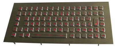 Китай Формат компакта клавиатуры изготовленного на заказ backlight морской с 87 ключами, функциональными клавишами продается