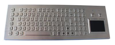 China Tischplattenvertragstastatur des metall IP65 mit Berührungsfläche/industrieller PC-Tastatur zu verkaufen