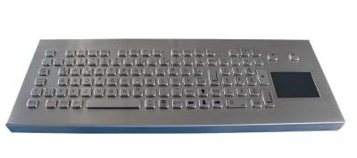 China O teclado industrial da prova lavável do vândalo com Touchpad e o desktop em IP68 Waterproof o padrão para fora à venda