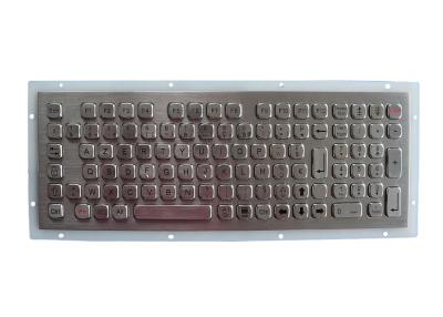 China Teclado industrial del metal del panel del vándalo del teclado resistente del soporte para el quiosco de información en venta