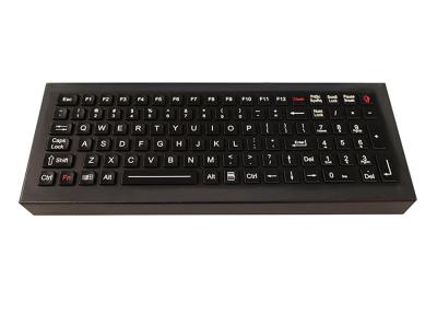 China Desktop Stainless Steel Industrial Keyboard 100 Keys Compact IP68 Dynamic Waterproof for sale
