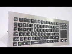 Polymer Industrial Computer Keyboard 88 Keys IP67 Dynamic Waterproof Backlit