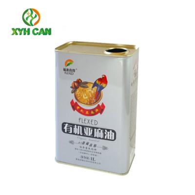 China Olive Oil Tin Cans Metal Tin Cans Packaging Containers for Cooking Oil for sale