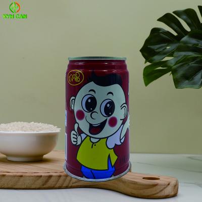China Beverages Drinks Round Tin Containers CMYK Offset For Baby Milk Spirits for sale