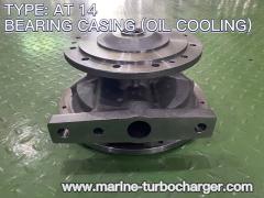 Oil Cooled Turbo Bearing Housing With Foot Turbocharger Use