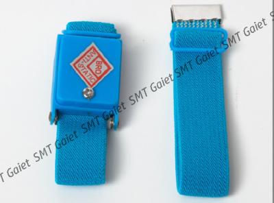 China Blue ESD Wrist Band Static Discharge Time 0.1S for sale