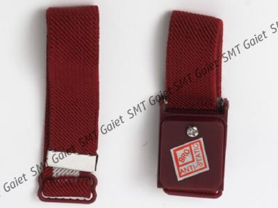 China Anti Static Products ESD Wrist Band Claret Color for sale