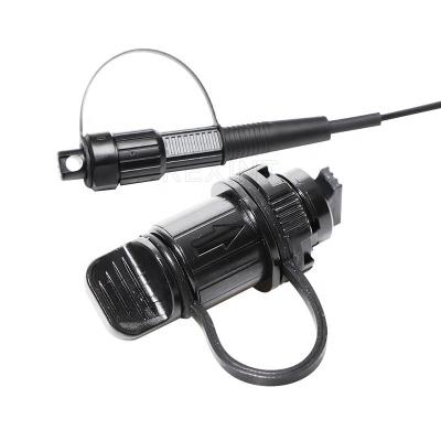 China Waterproof SC Fiber Optic Adaptor Mini Type Outdoor IP68 For Splice Enclosure for sale