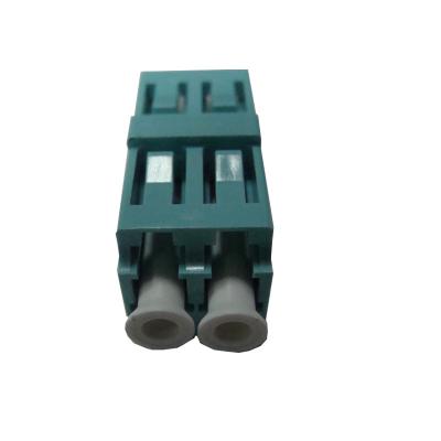 China LC OM3 Fiber Optic Cable Adapter Single mode with Ceramic sleeve for sale