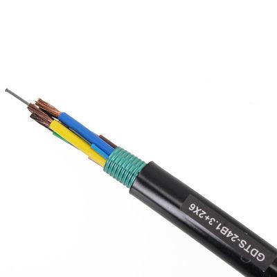China Base acorazada con varios modos de funcionamiento híbrida de cobre 2-144 de los GDTS GDTA53 del cable de transmisión de la fibra GDTA en venta
