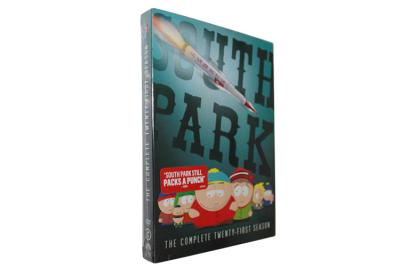 China New Released South Park The Complete Season 21 DVD The TV Show Comedy Series Animation DVD Wholesale for sale