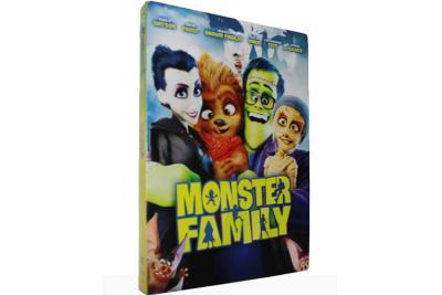 China Monster Family DVD Movie Comedy Adventure Animation Movie DVD Brand New Sealed For Kids & Family for sale