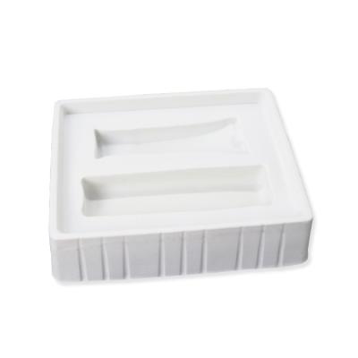 China 0.45cm Clear Perfume Tray , PP PS Disposable Large Plastic Tray for sale
