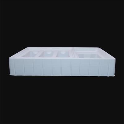 China Transparent PET Plastic Blister Tray , 0.025-1mm Cosmetic Packaging Tray for sale