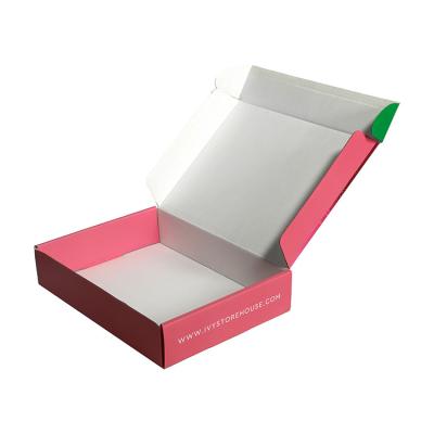China Recycled CYMK Corrugated Paper Packaging Box For Shipping for sale