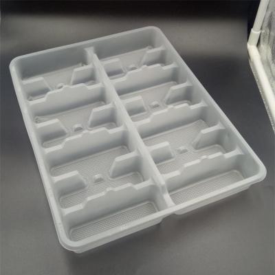 China Biodegradable Disposable Food Tray , PP Blister Disposable Meat Trays for sale