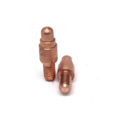 China Black Oxide Coating Precision Machining Metal Parts Brass Screw for sale