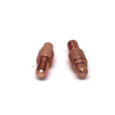 China Round Head Polished Brass Screws Oxidation Coating Brass Fittings for sale