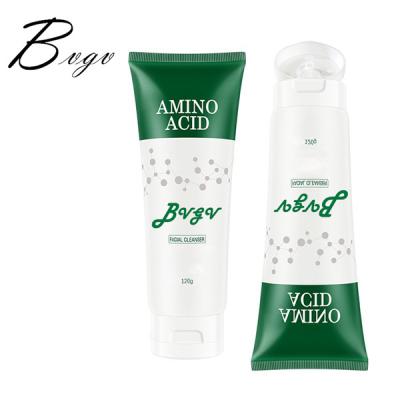 China Amino Acid Lotus Face Cleanser Smooth Gentle Foam Face Cleanser for sale