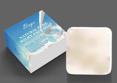 China Milk Goat Whitening Face Soap Deep Cleansing Natural Exfoliating Soap for sale
